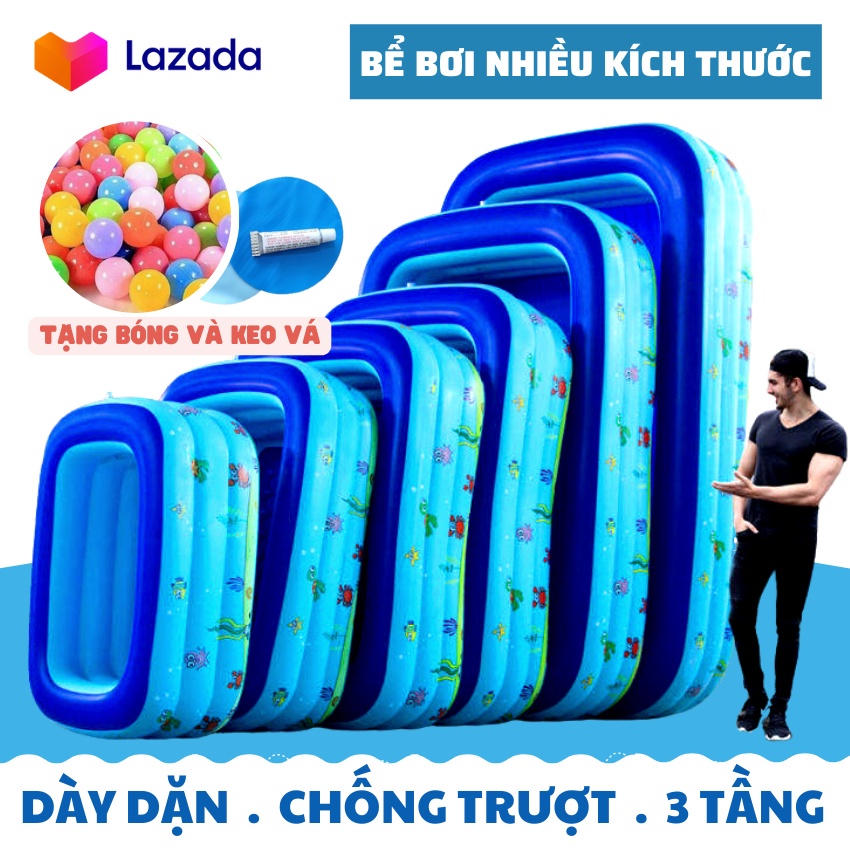 The 3-tier, 2M6, 2M1 and 1M8, 1m5 three-level baby pool. .. 3