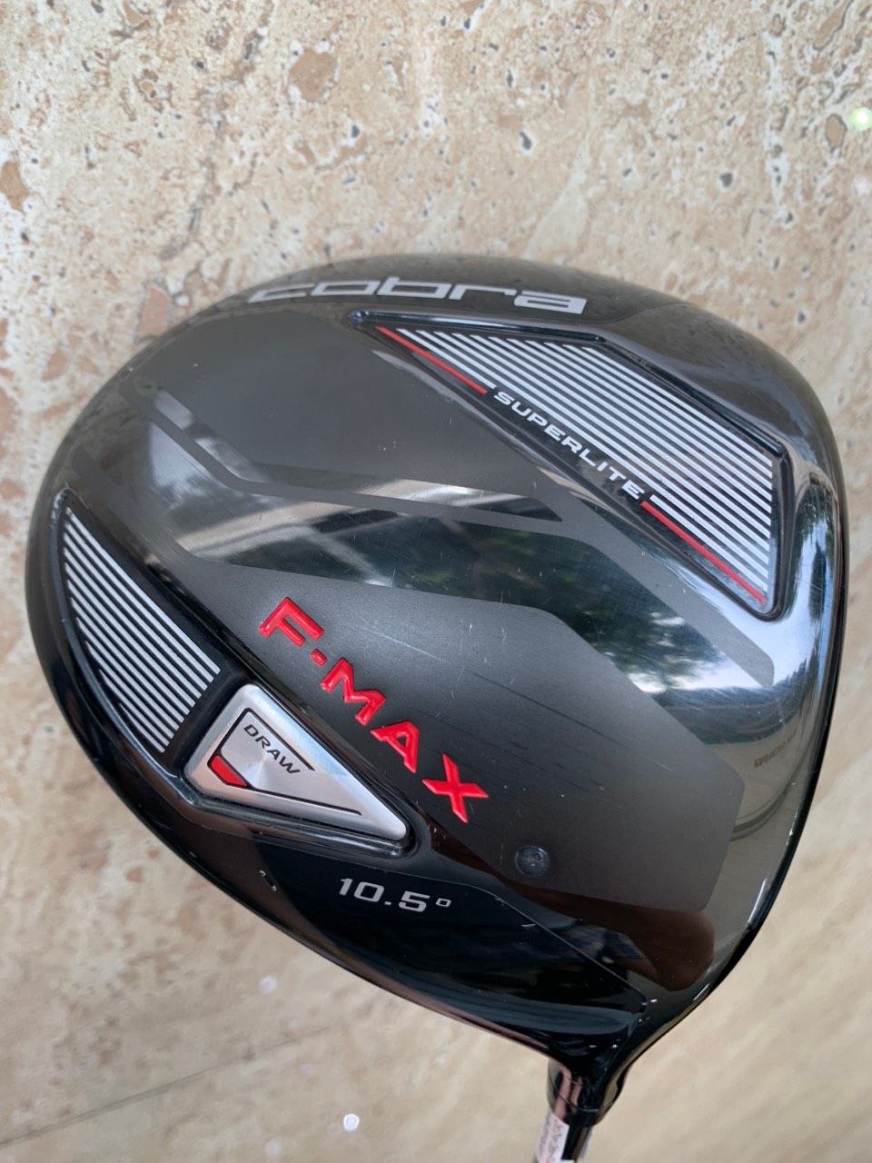 Gậy golf Driver Cobra F-MAX Superlite 10.5 độ Flex R cũ secondhand no