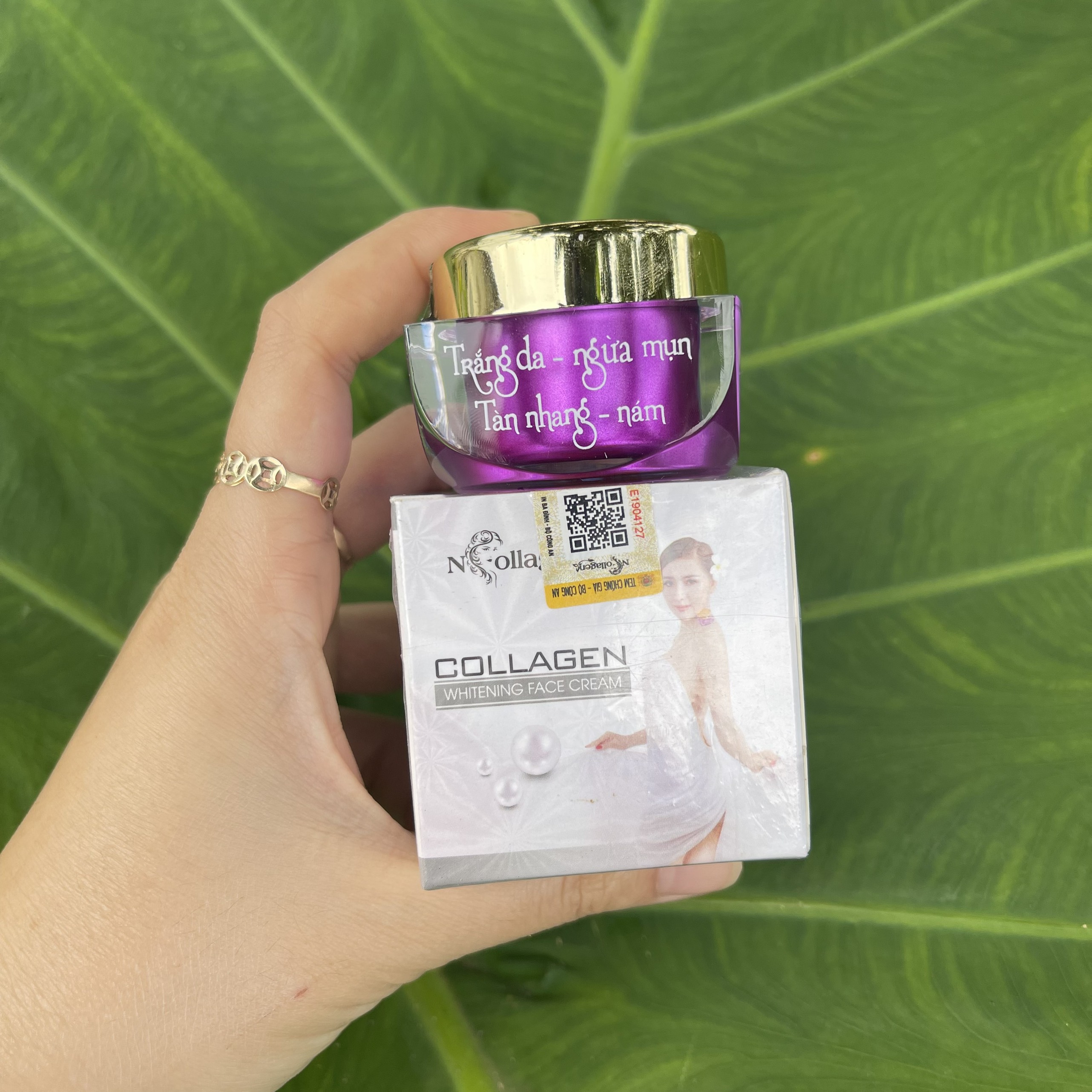 Kem Face Tím – Whitening Face Cream nám, tàn nhang, làm trắng da