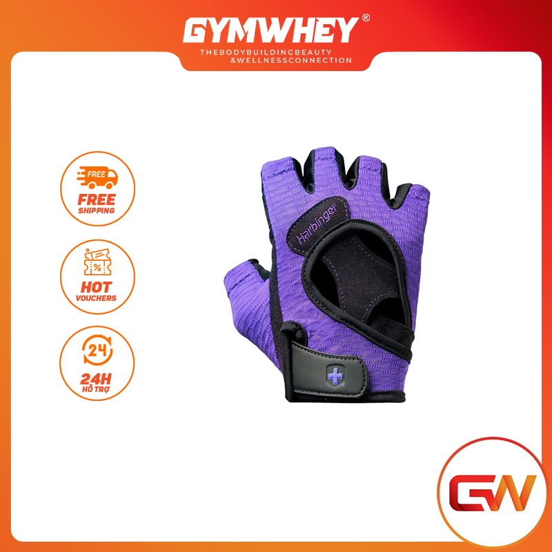 Găng tay harbinger women's flexfit - găng tay tập gym cho nữ