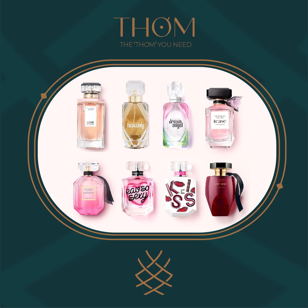 Mẫu thử nước hoa Victoria's Secret EDP Tease Love Bombshell Heavenly Very Sexy Dream Angel Bare Eau So Sexy