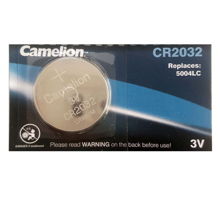 Pin camelion cr2032, pin cr2032; pin đồng xu 3v lithium camelion cr2032 chính hãng