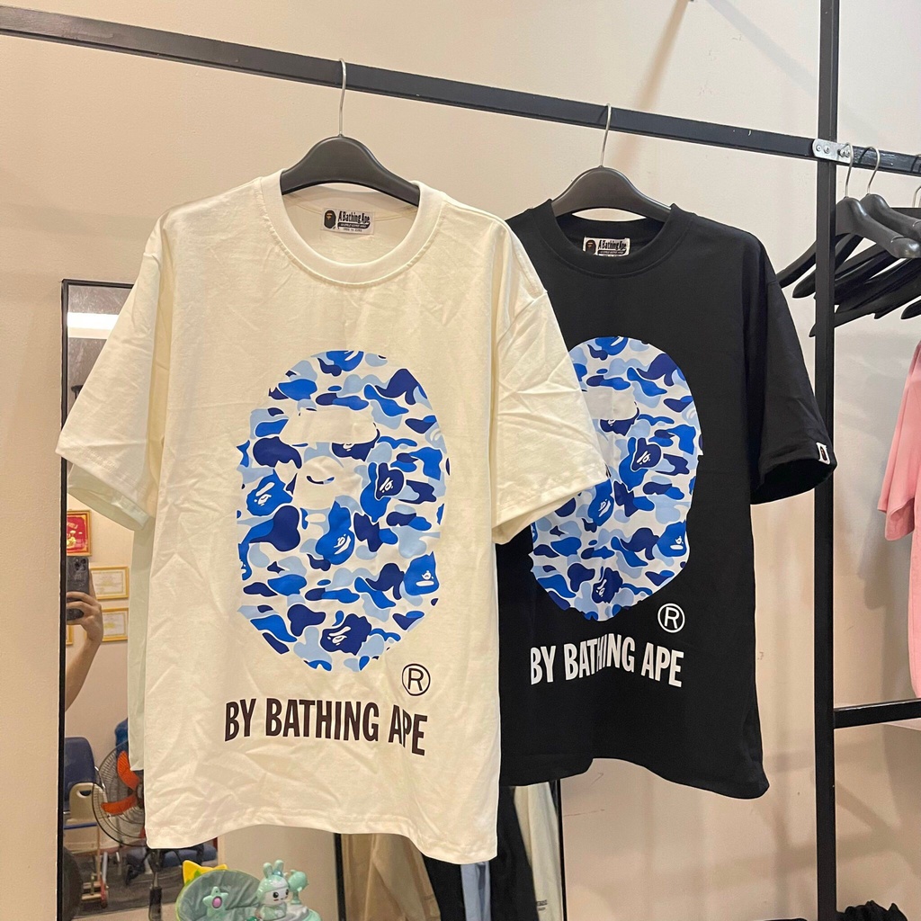 Áo thun bape hàng cao cấp cotton 100% unisex nam nữ