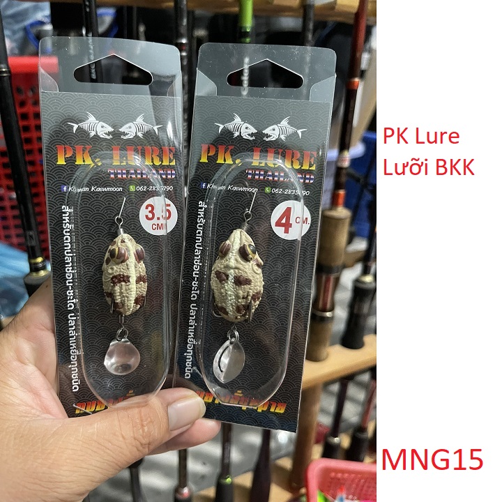 Mồi nhái giả pk lure lưỡi bkk thái lan - mng15