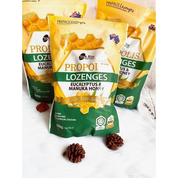 Kẹo Mật Ong Manuka Propol Úc Bịch 800G Bill Costco