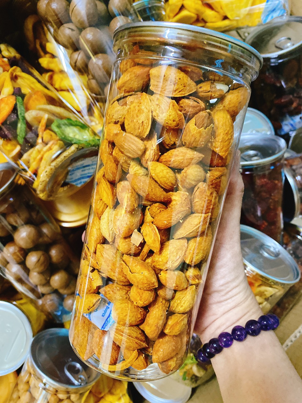 425g hạnh nhân rang bơ rẻ vô đối