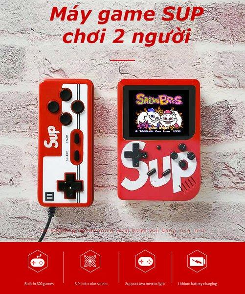 [HCM]Máy game sup 400 tặng tay cầm hỗ trợ 2 người chơi - sup 400 trò bản cao cấp