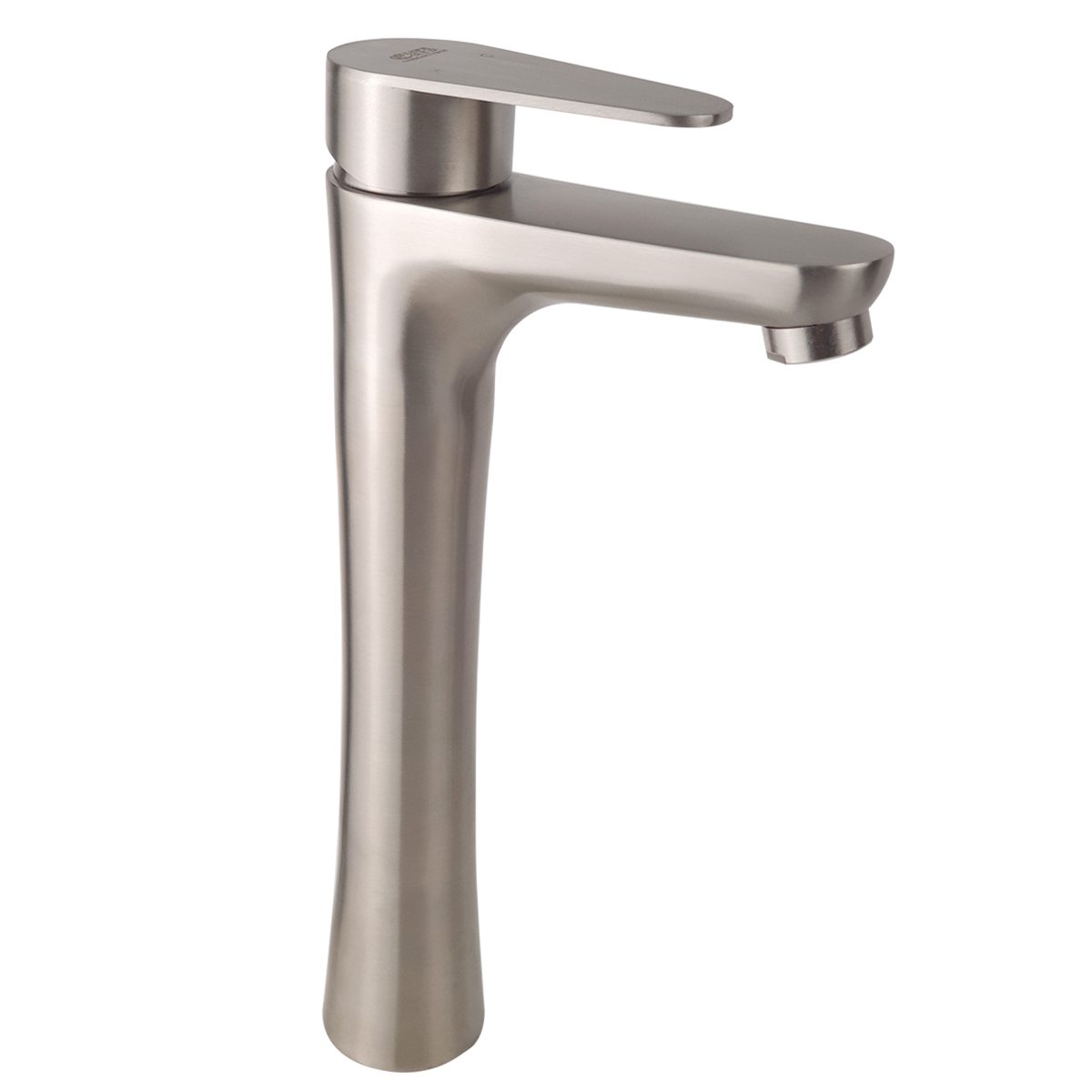 ( Có Video) Vòi lavabo nóng lạnh điếu cao 29cm Inox SUS 304 Eurolife EL-D23 (Trắng vàng)