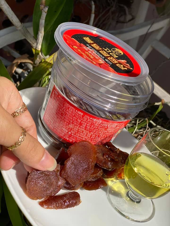 Sâm lát tẩm mật ong nonghuyp hủ 200g-bổ dưởng sức khỏe