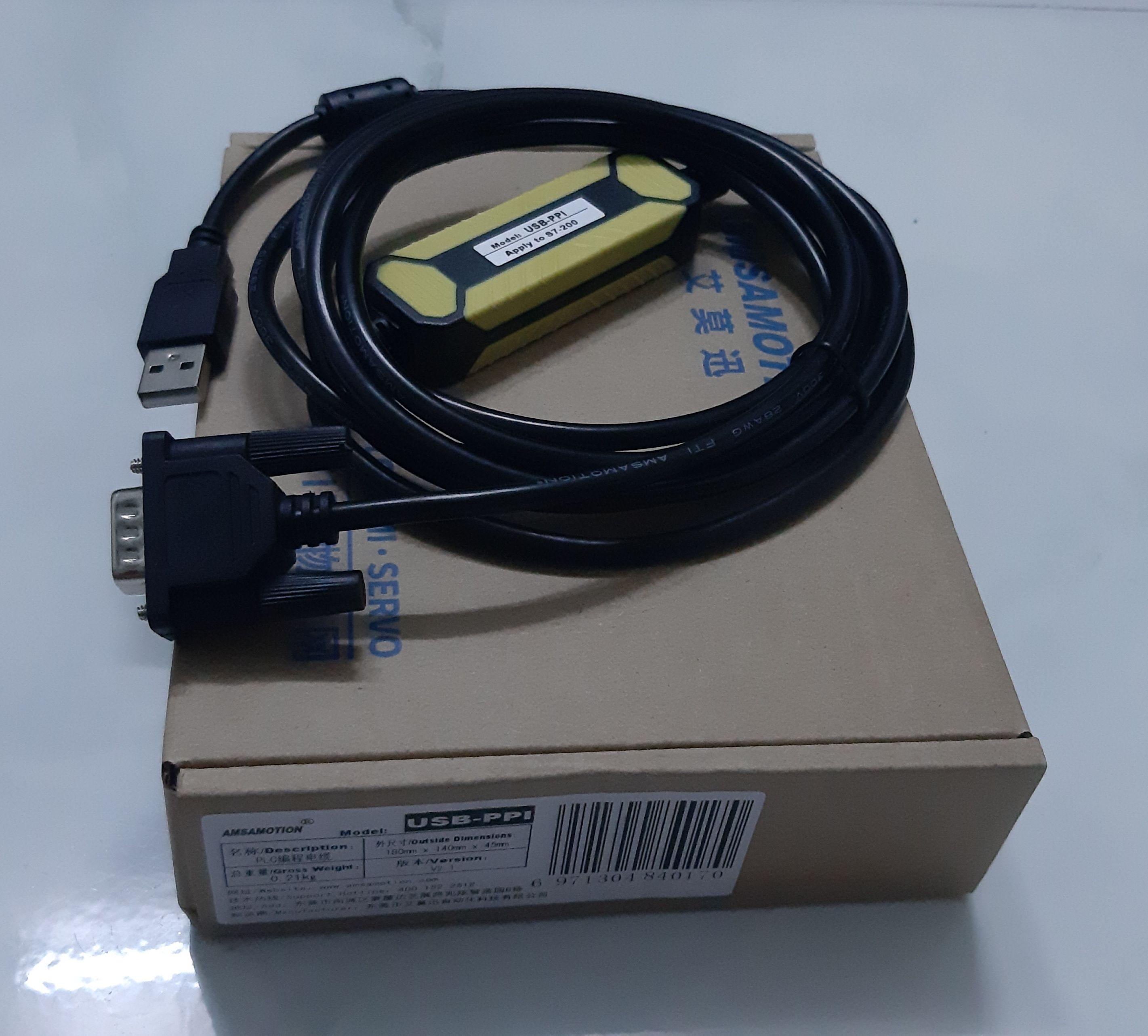 [HCM]Cáp lập trình plc siemens S7-200 USB-PPI