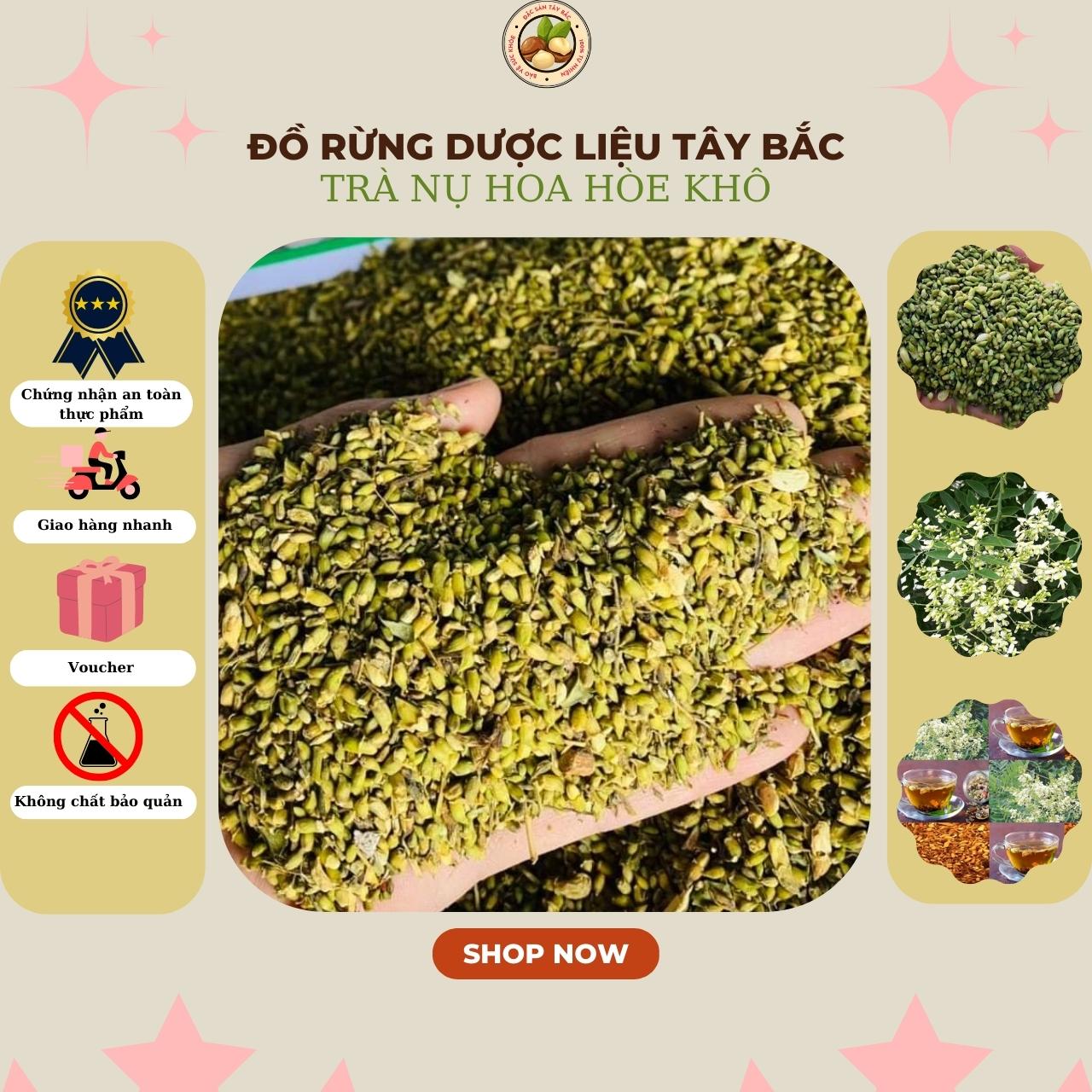 Nụ hoa hòe khô tây bắc - trọng lượng 1kg dùng pha trà uống