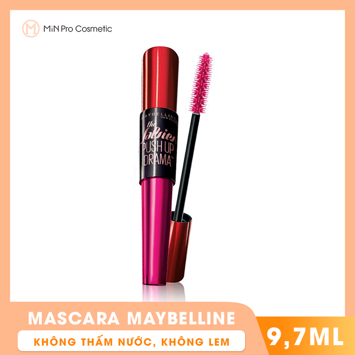 Mascara Maybelline Push Up Drama làm cong mi 9.7ml
