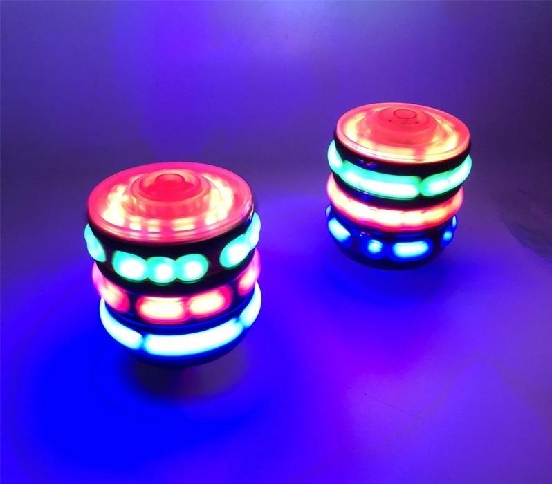 Con quay có đèn led cực đẹp. con quay tròn phát sáng