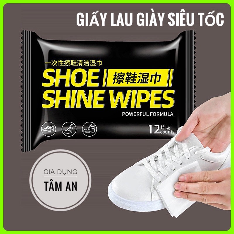 Giấy lau giày quick wipe thần thánh - lau siêu tốc - tiện lợi, nhỏ gọn