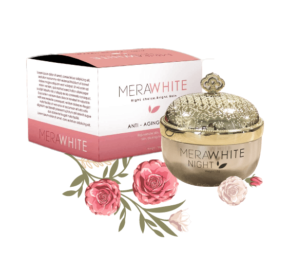 [HCM]Kem Merawhite Chính Hãng 100% - Mờ Nám Tàn Nhang Chống Lão Hóa Da- Kem Đêm 18gr