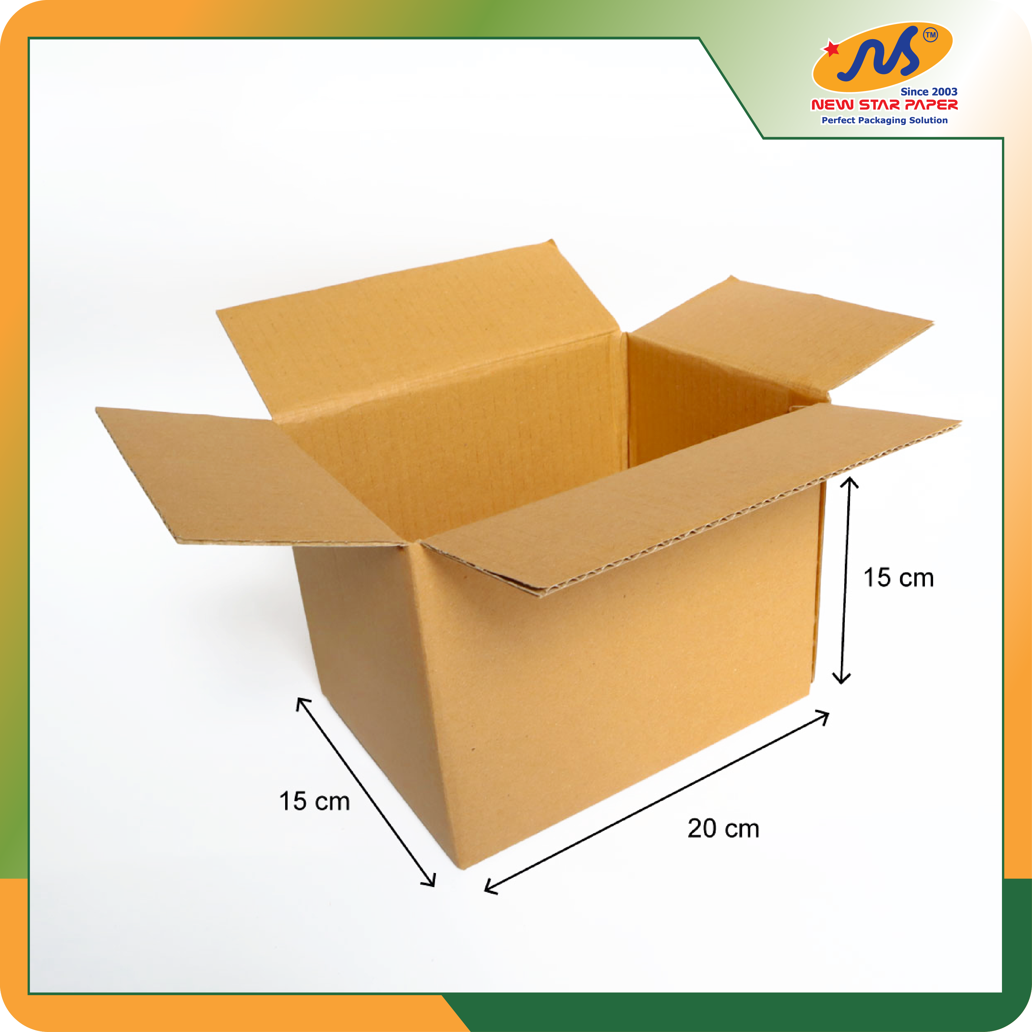 20x20x10cm - combo 10 thùng giấy carton