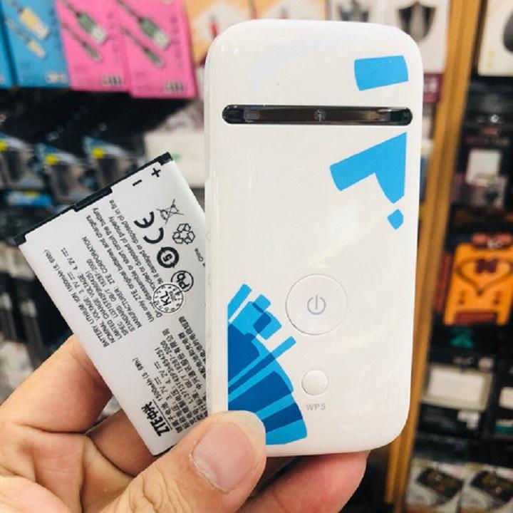 Cục phát wifi không dây từ sim 3G 4G ZTE MF65 cấu hình khủng CỰC THÔNG MINH phiên bản Maxis- Tặng sim 4G DATA cực Khủng