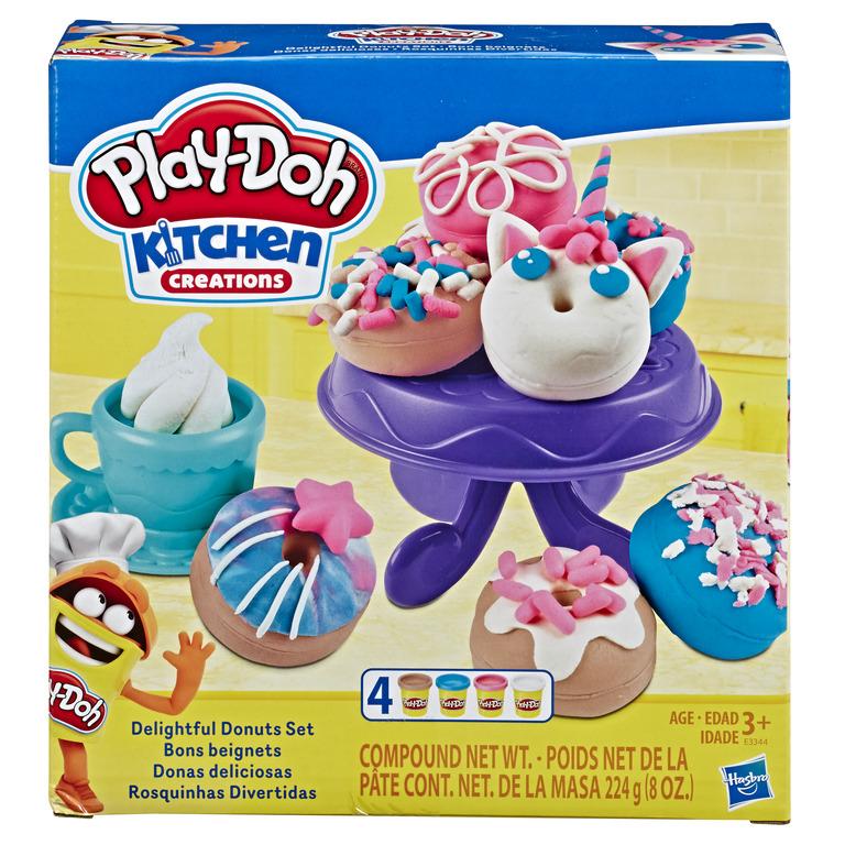Đồ chơi đất nặn bánh Donut sắc màu Play-Doh