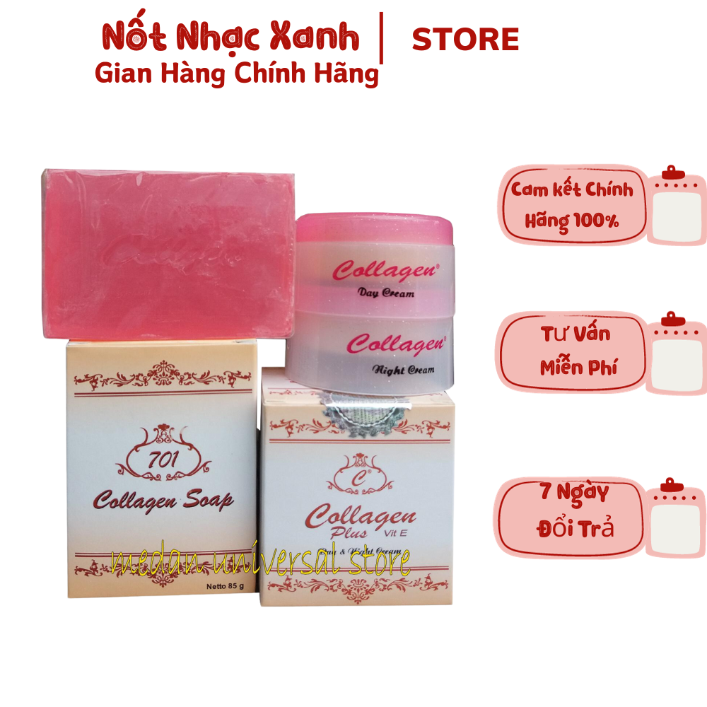 [HCM]Bộ Kem Collagen Face 701 Ngày và đêm