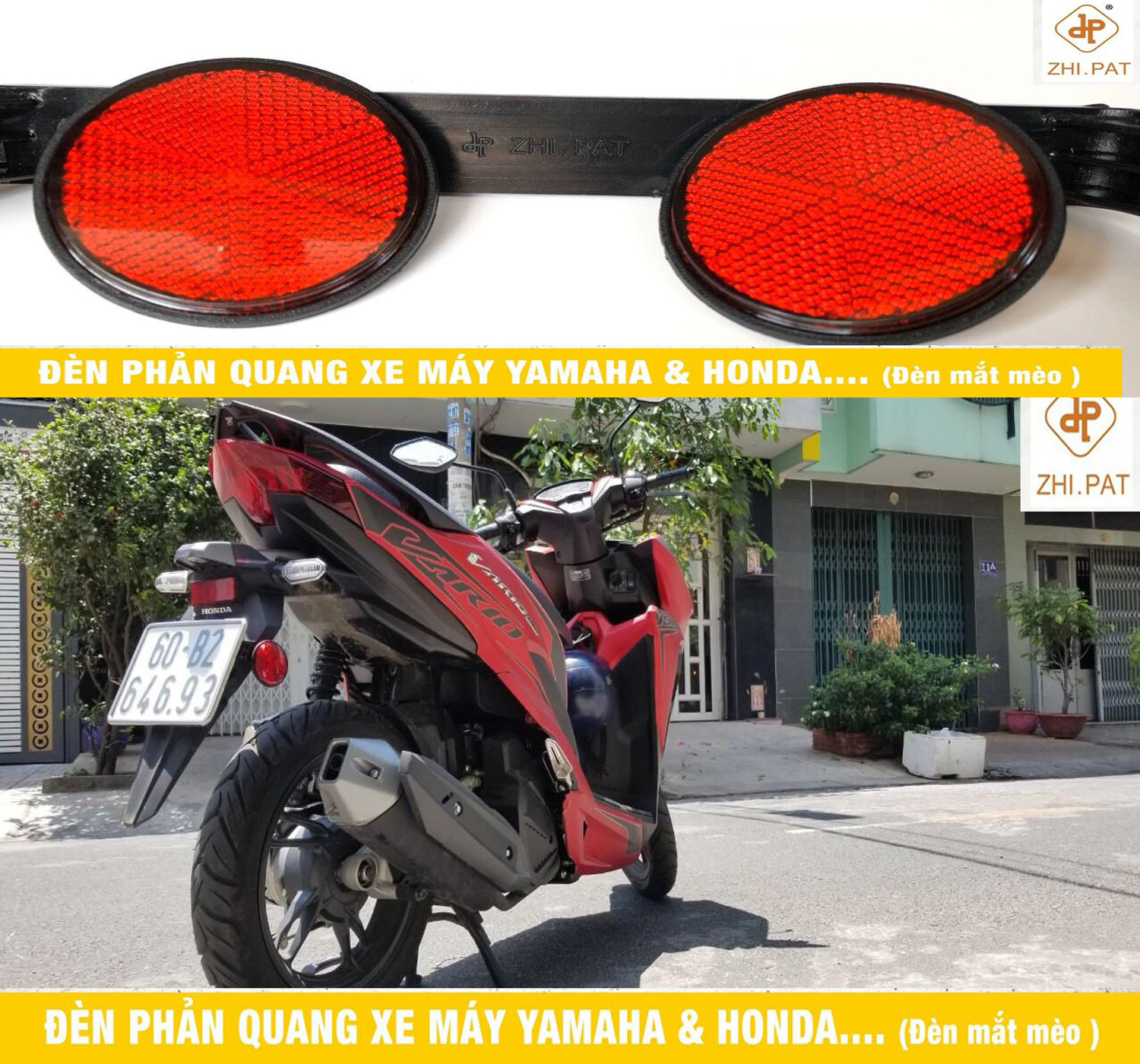 MẮT MÈO BẮT ĐUÔI BIỂN CỦA ZHIPAT CHO CÁC LOẠI XE ( MỚI CÓ – GIÁ 1 CẶP)