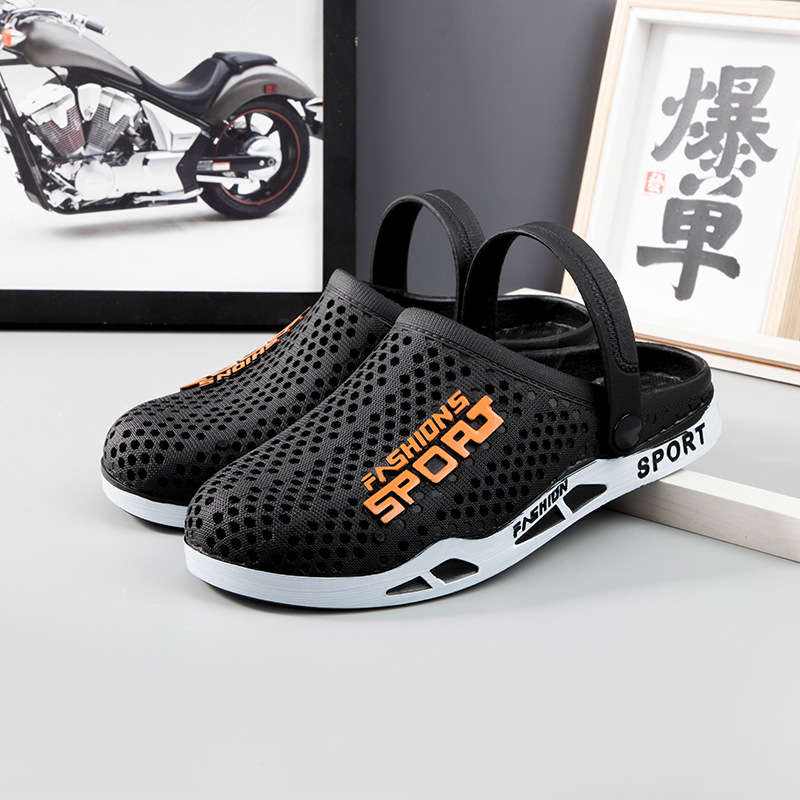 Men's Anti-Slip Shoes with Thick Bottom, Breathable, Casual Beach Shoes - 3