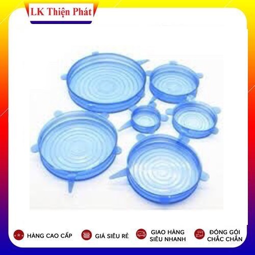 Bộ đậy thức ăn 6 cái