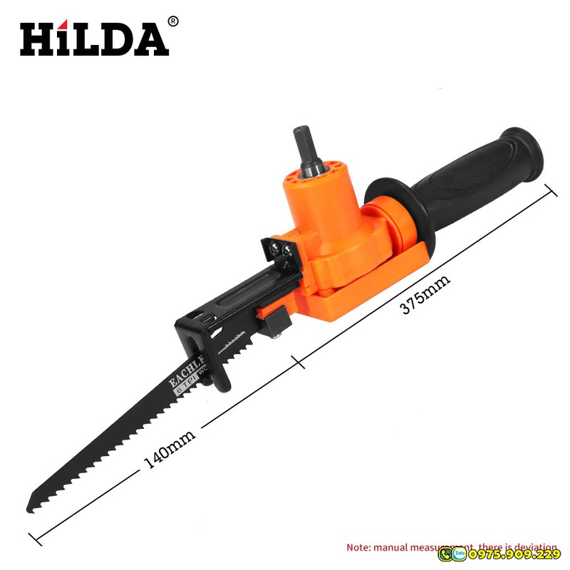 [HCM]Cưa sọc, cưa kiếm lắp máy khoan - Đầu chuyển đổi máy khoan thành máy cưa sọc cưa kiếm