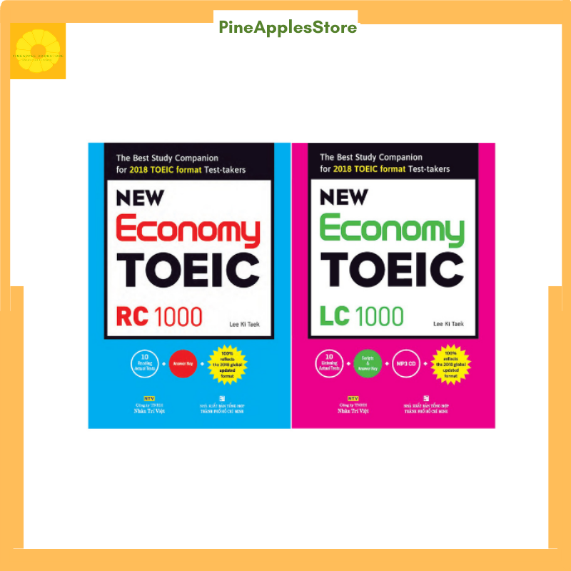 Sách New Economy TOEIC Reading&Listening ,file nghe được gửi qua mail