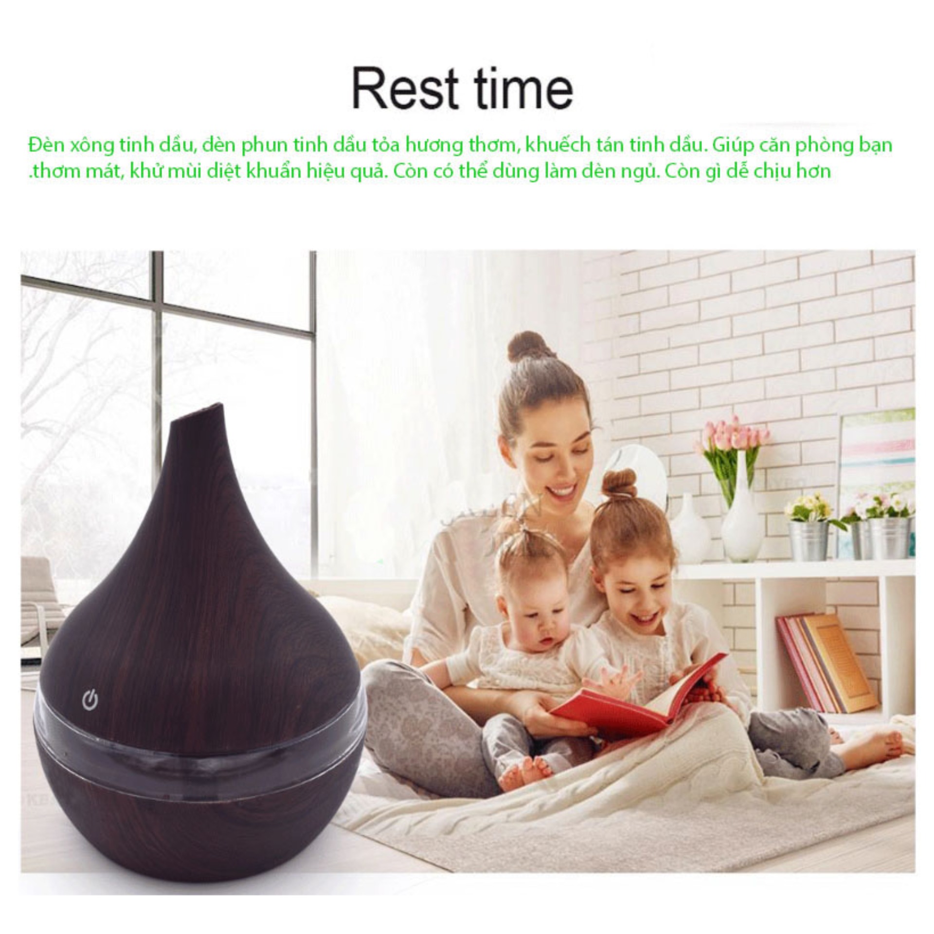 Máy phun sương cho phòng điều hòa FT-X101, máy khuếch tán tinh dầu mini cao cấp phiên bản quốc tế, máy xông tinh dầu, máy xông hơi+TẶNG KÈM Tinh dầu tự nhiên-FUNNY TIMES