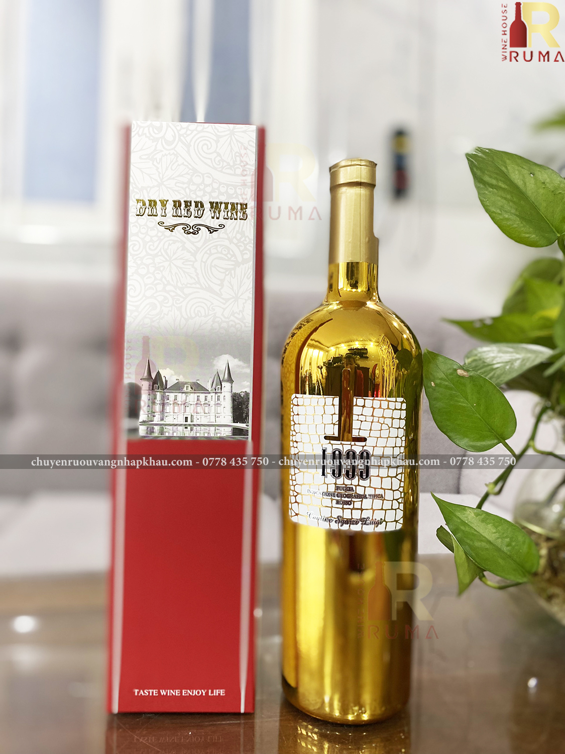 Vang ý 1933 topaz nhâp khẩu