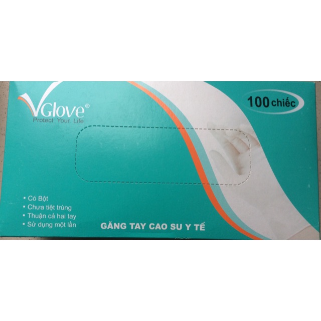 Găng tay y tế vglove size m