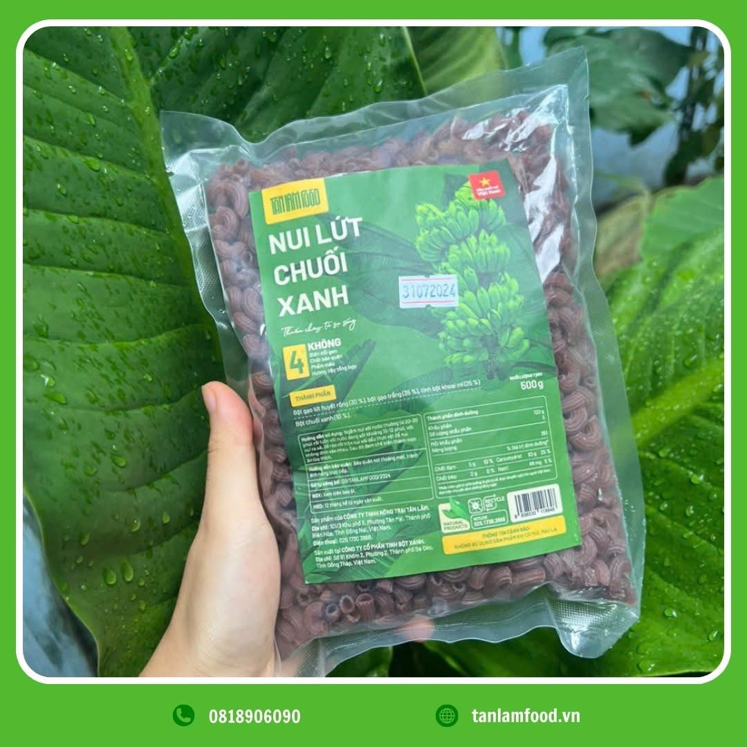 Nui – Mì – Miến Chuối Xanh Tân Lâm Food – Bộ Nguyên Liệu Khô Dễ Nấu Cho Gia Đình