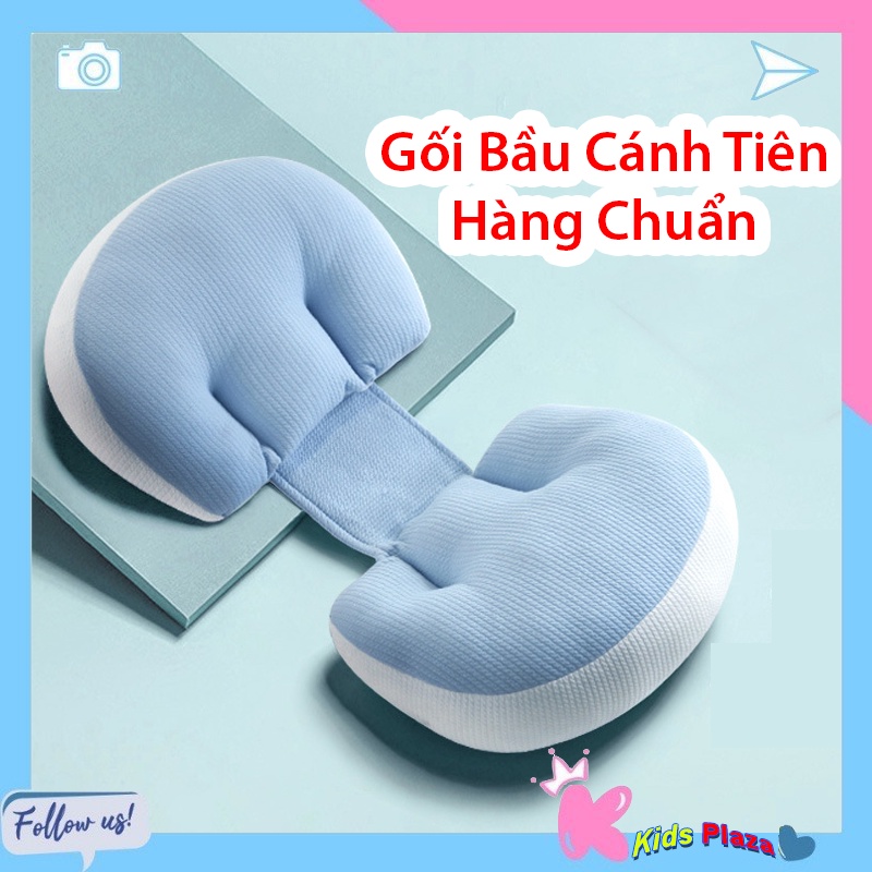 Gối kê bụng cho bà bầu,gối bầu cánh tiên,gối ôm bà bầu nâng đỡ bụng,giảm đau lưng