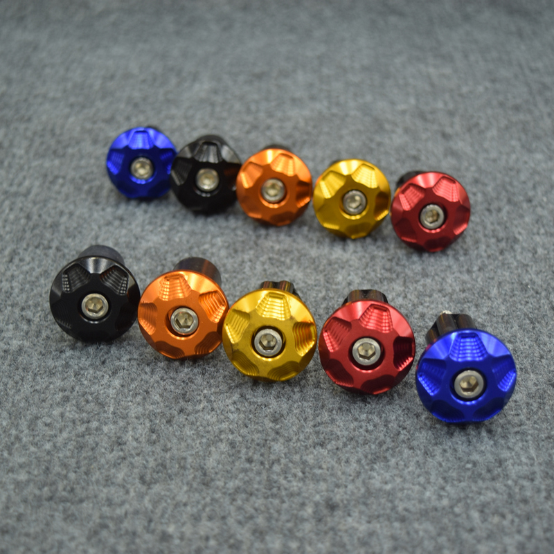 Gù tay lái cho xe máy bằng nhôm cnc cực nét đủ màu