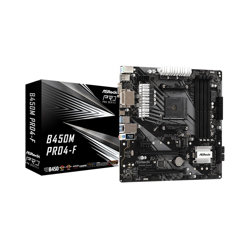 Mainboard asrock b450m pro 4-f