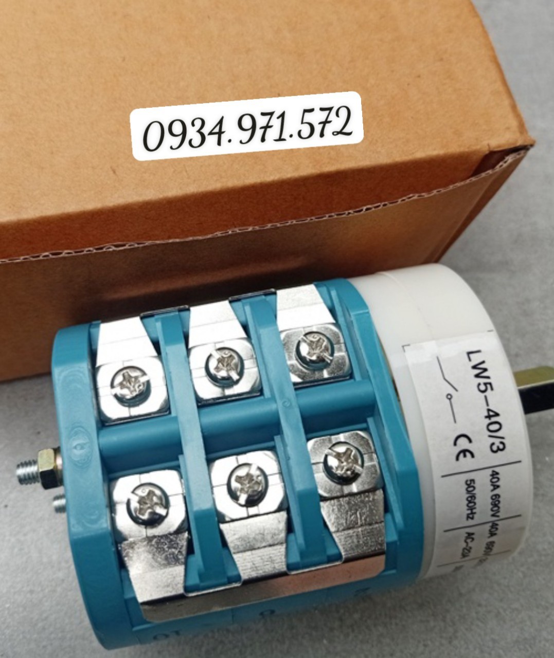 Công tắc đảo chiều máy tháo vỏ 40A