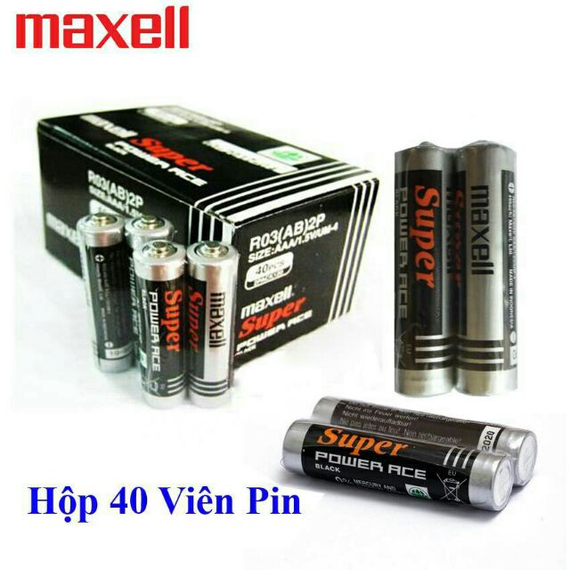 Pin tiểu AAA maxell