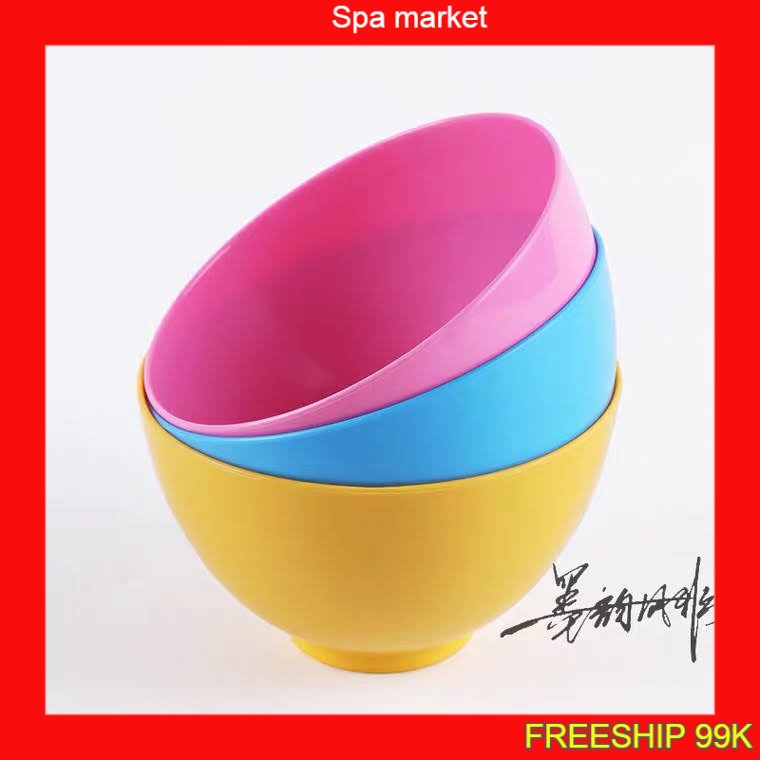 Bát nhựa dẻo trộn mặt nạ bat nhua tron mat na