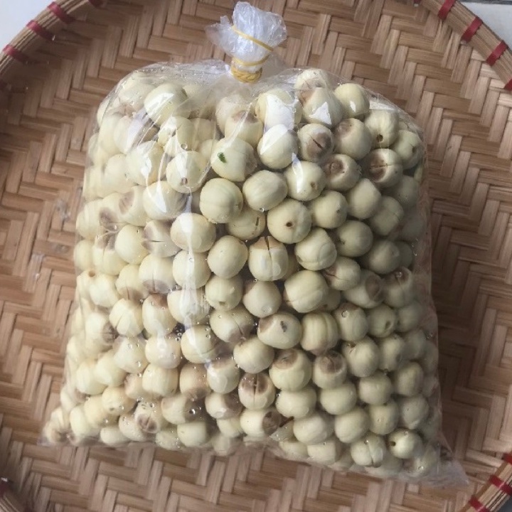 Freeship 1kg hạt sen khô hầm gà tần thuốc bắc, nấu chè sen dưỡng nhan