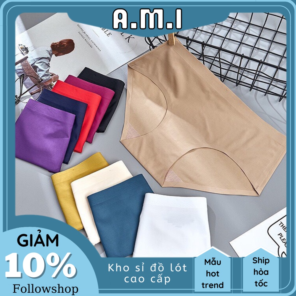 Quần lót su đúc không viền , quần su nữ không đường may - Ami chuyên sỉ