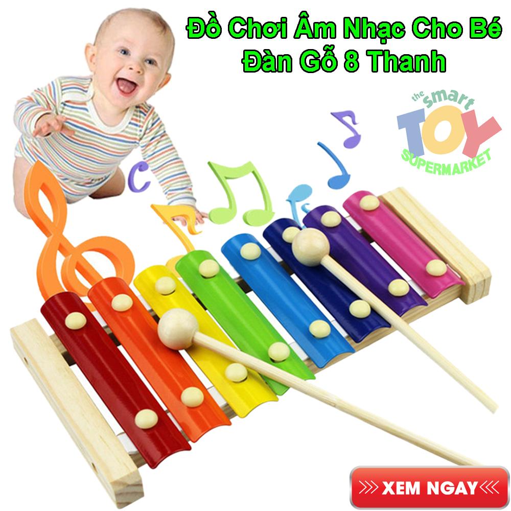 Đàn Gõ 8 Phím Xylophone Cho Bé Phát Triển Năng Khiếu Âm Nhạc