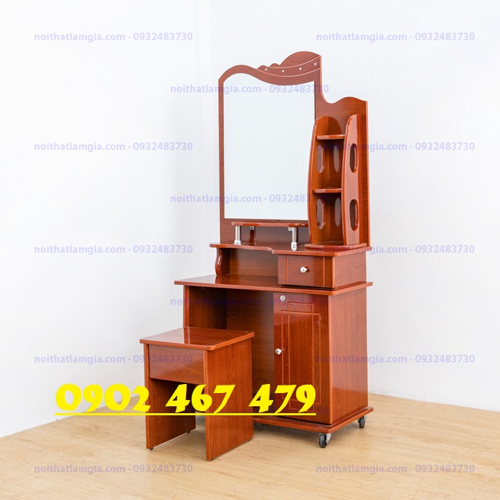 BÀN TRANG ĐIỂM OKAL GƯƠNG VUÔNG ĐỦ MÀU HÀNG SẴN