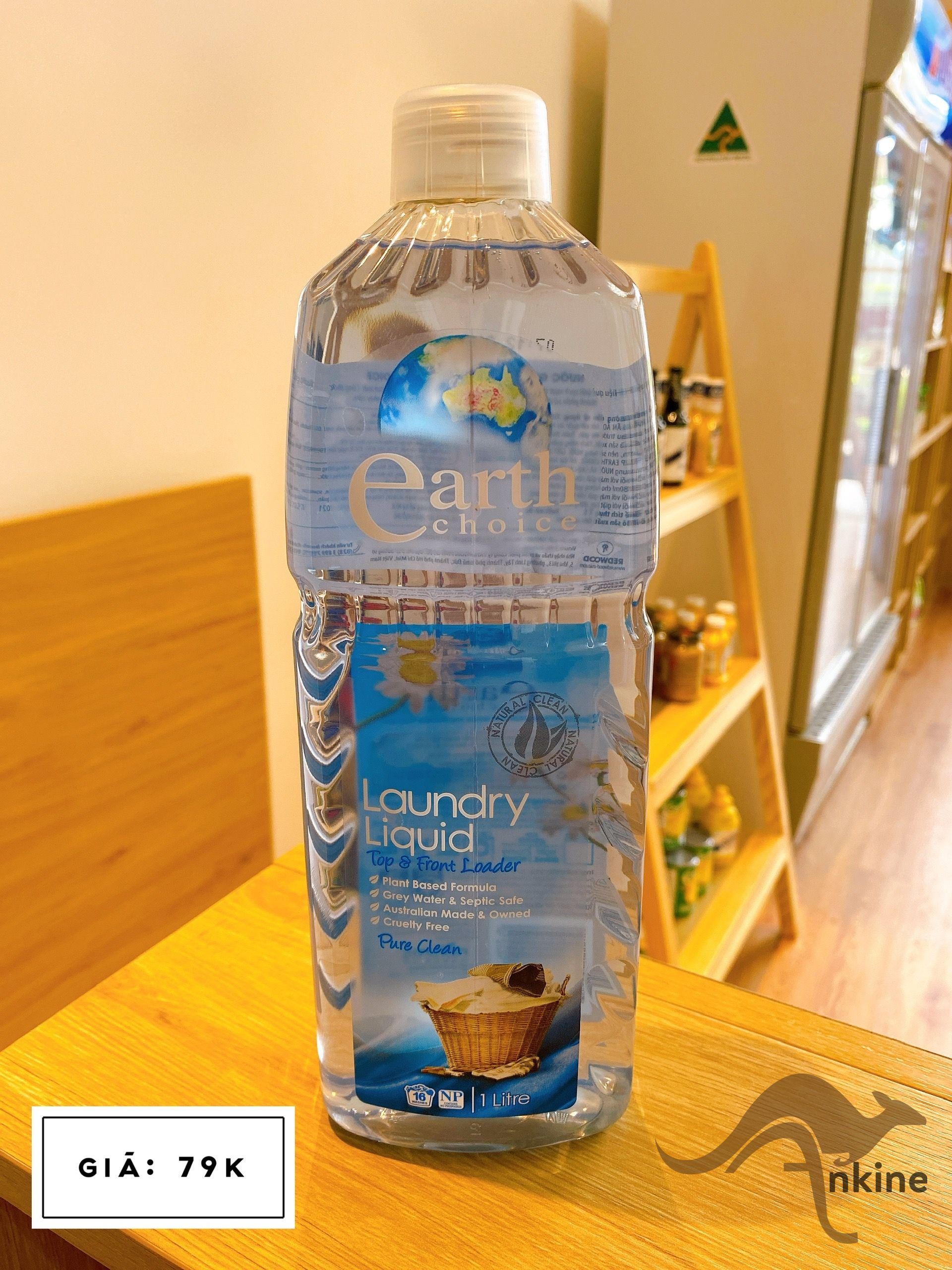 Nước giặt cao cấp Earth Choice 1L
