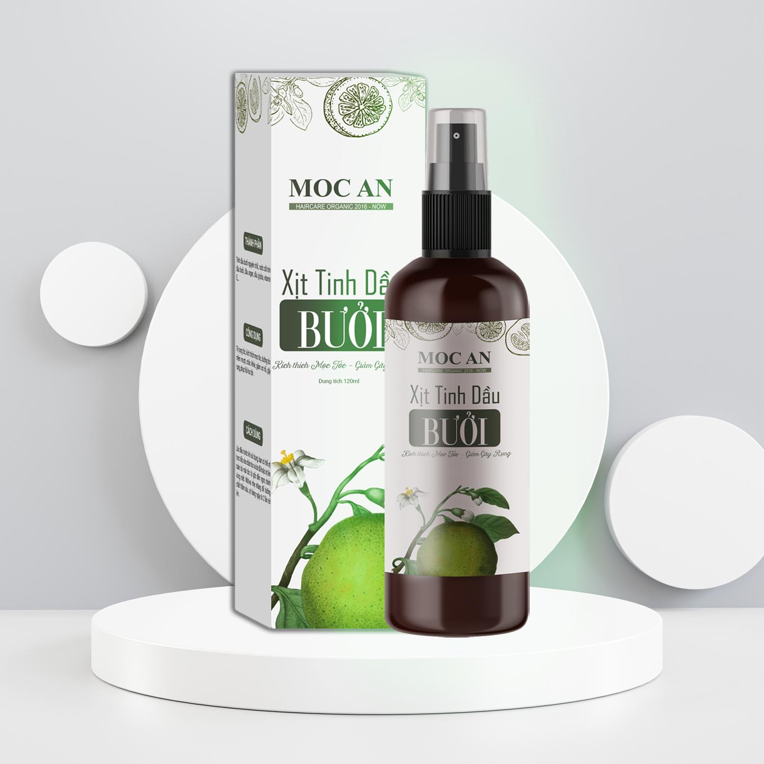 Combo 2 xịt mọc tóc mộc ân - xịt tinh dầu kích mọc tóc mộc ân - chai xịt mọc tóc cao cấp, giúp tóc nhanh dài , cải thiện tóc hói