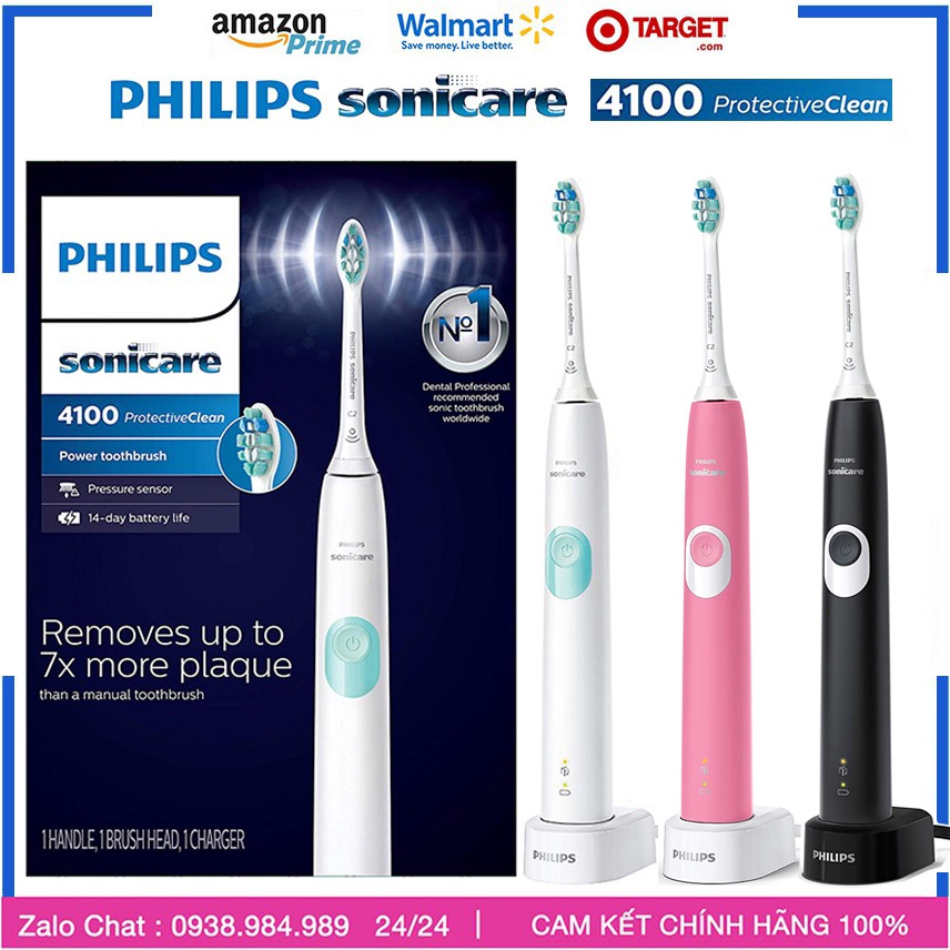 [HCM][Super Sale ] Bàn Chải Điện Philips Sonicare vs Aqua Sonic Seri Black - Làm Trắng Răng - Chăm Sóc Nướu. Charge 100V-240V