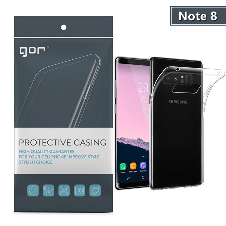Ốp lưng Samsung Note 8 dẻo GOR chống sốc
