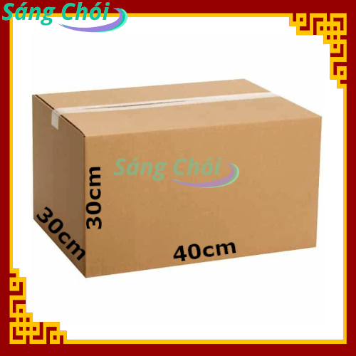 [40 x 30 x 30cm] 5 Hộp Giấy Carton Đóng Gói Hàng Cao Cấp Siêu Dày Sóng B 3 Lớp Thùng Giấy Gói Hàng - [40 x 30 x 30cm] 5 Premium 3 Layers Thick Corrugated Paper Carton Mailing Packing Shipping Box - 40x30x30 40 x 30 x 30 cm 40x30x30cm - Sáng Chó