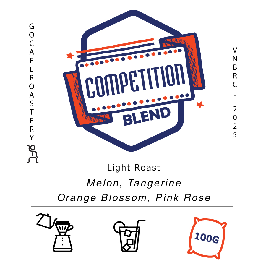 VNBRC 2025 - Competition Blend Coffee, Cà phê thi đấu VNBrC 2025 - G.O Cafe Roastery