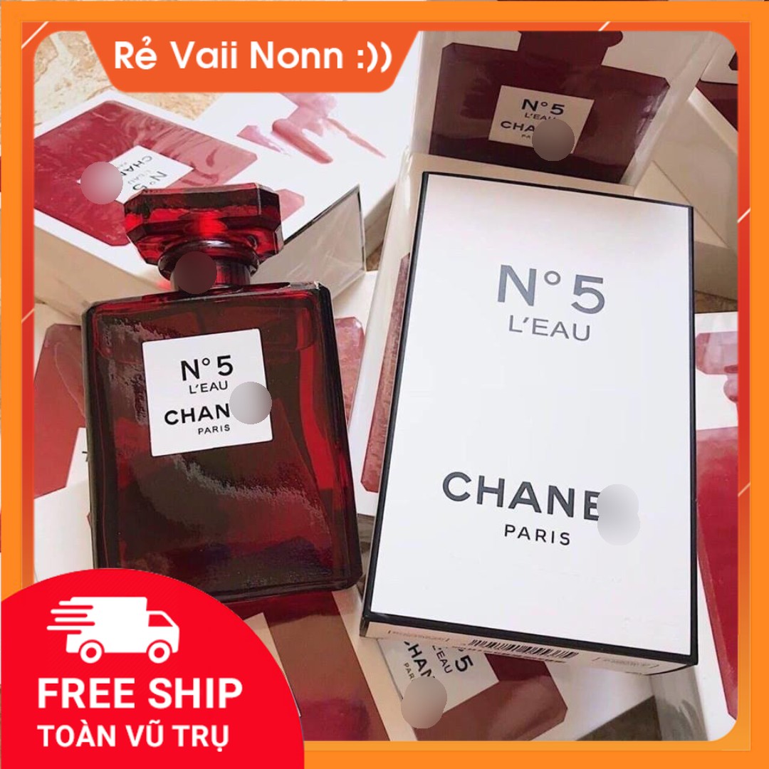 Nước hoa nữ chane no5 red edition 100ml đỏ no 5 , ngọt ngào , quyến rũ