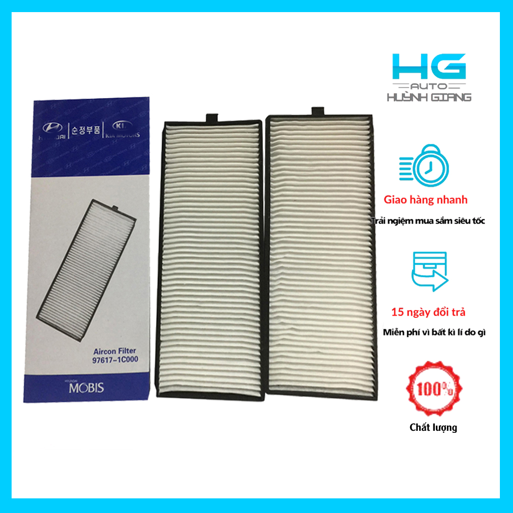 Lọc gió điều hòa xe getz 1.1, click mã 9717-1c000 - hgauto